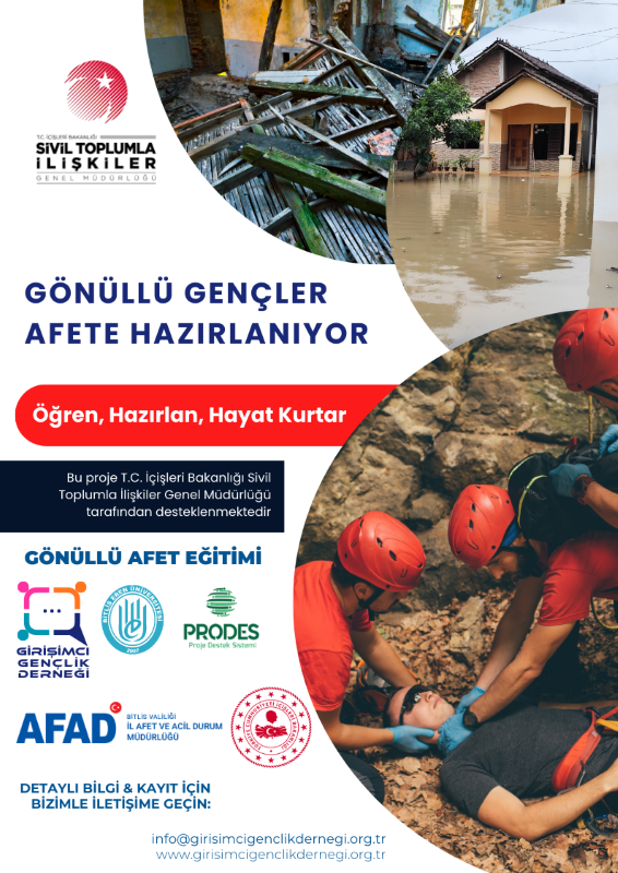 #GönüllüGençlerAfeteHazırlanıyor
